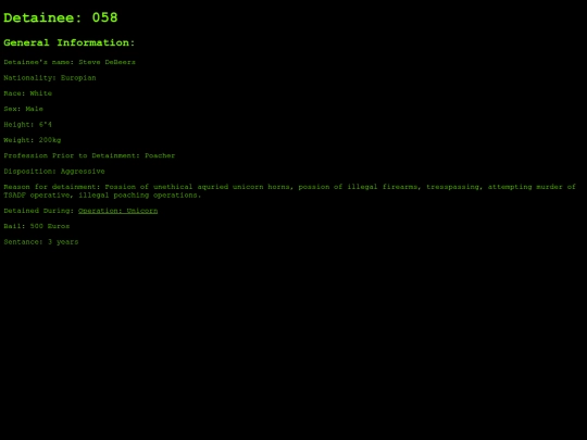 Pages/Writting/TSADF/Detainee058 screenshot