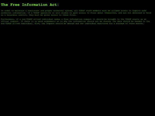 Pages/Writting/TSADF/FreeInformationAct screenshot