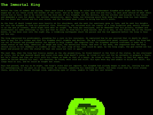 Pages/Writting/TheImmortalKingRewrite screenshot