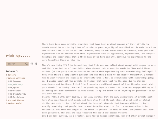 Latest-writings/002_February screenshot