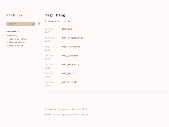 tags/blog screenshot
