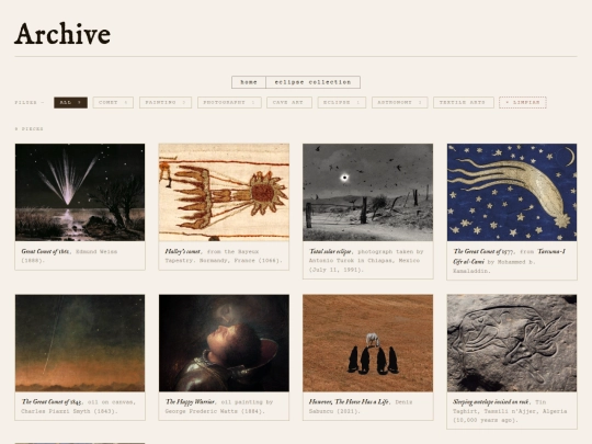 archive screenshot