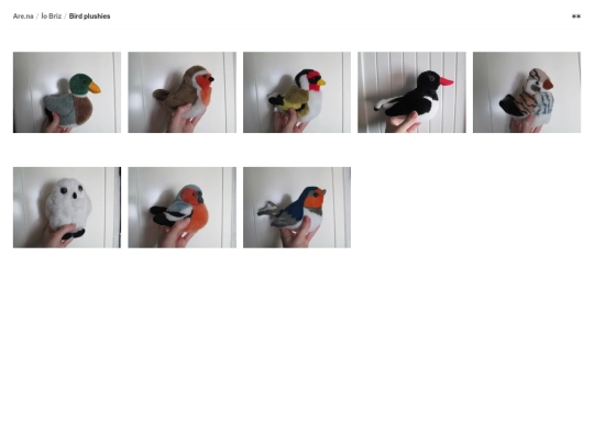 birdcollection screenshot