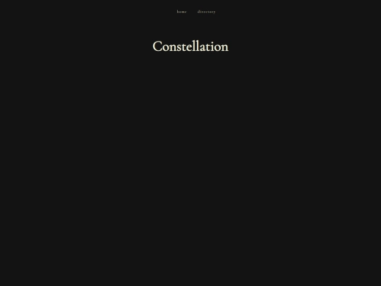 constellation screenshot