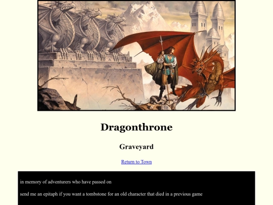 dragon.gravestones screenshot