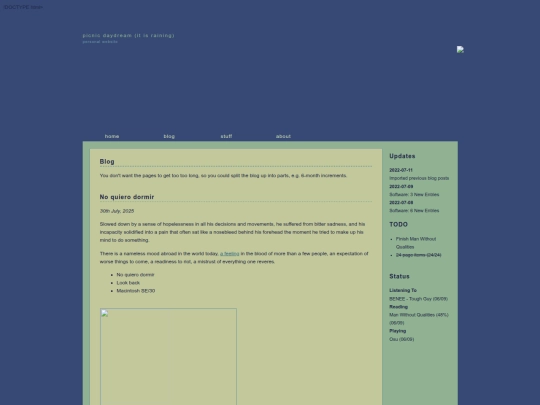 blog screenshot