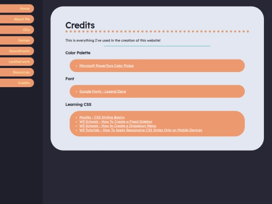 credits screenshot