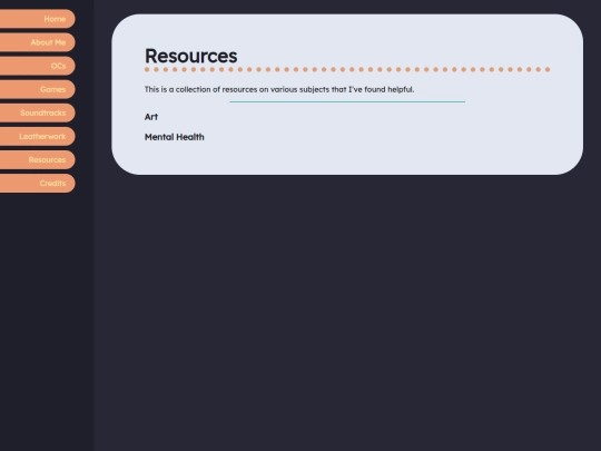 resources screenshot