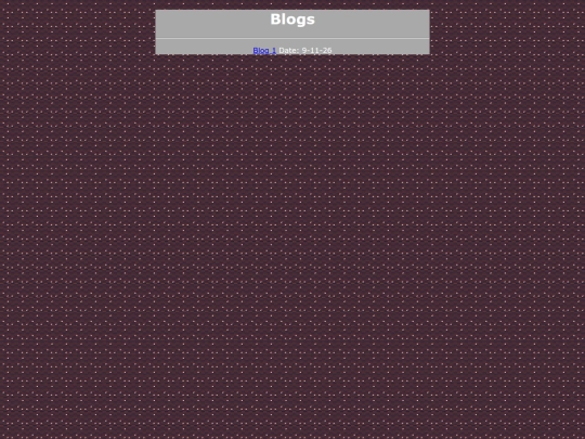 blogs screenshot