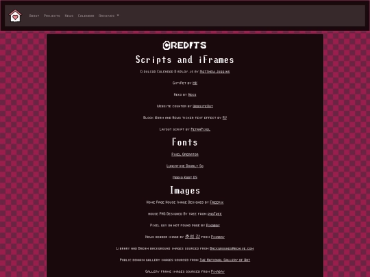 credits screenshot