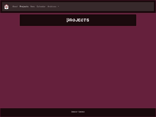 projects screenshot