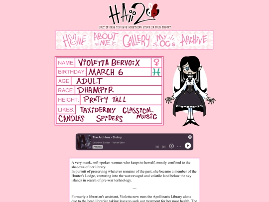 OC/Violetta screenshot