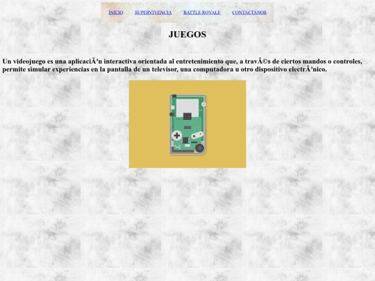 SWP/inicio screenshot