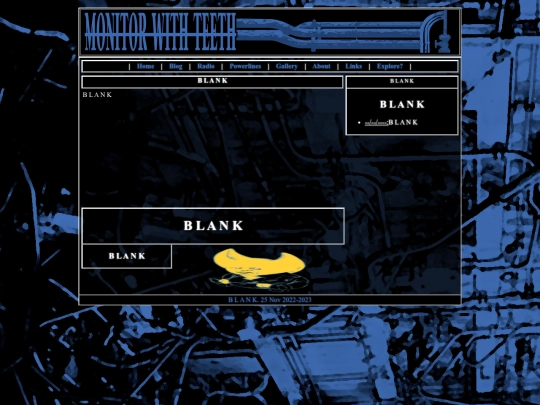 B L A N K screenshot