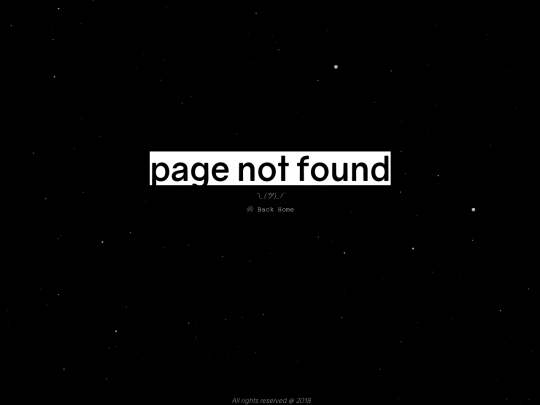 not_found screenshot