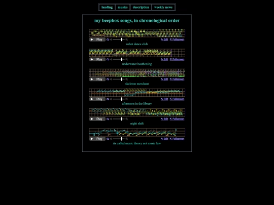 musics screenshot