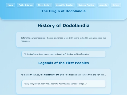 history screenshot