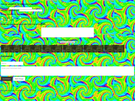 guestbook screenshot