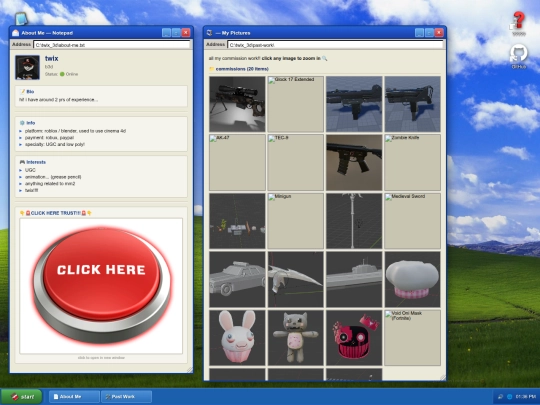 portfolio screenshot