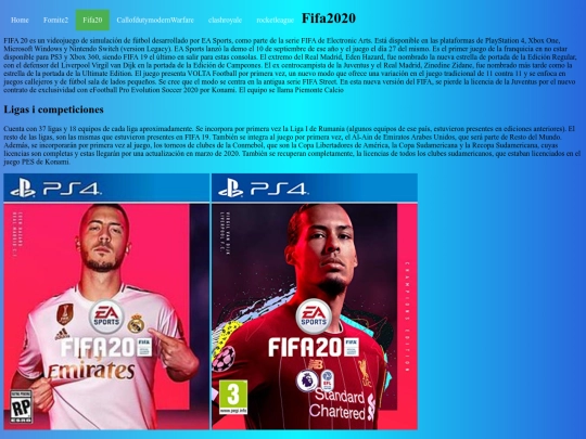Fifa20 screenshot
