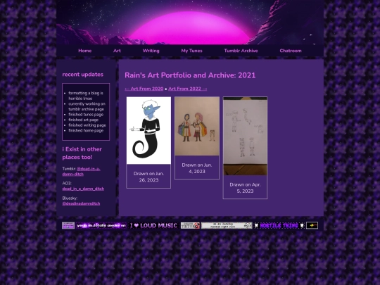 art/year/2021 screenshot