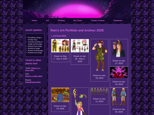 art/year/2025 screenshot