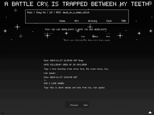 tumblr/blogtest screenshot
