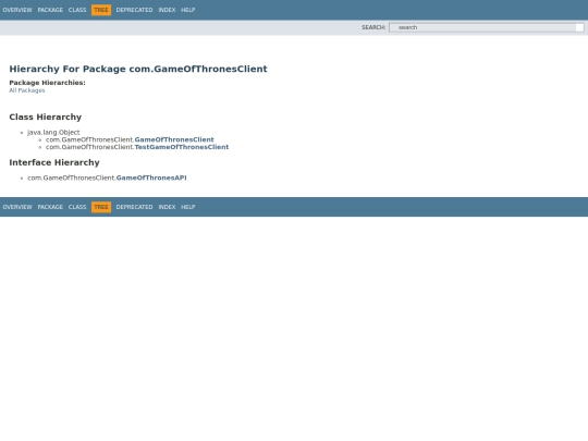 package-tree screenshot