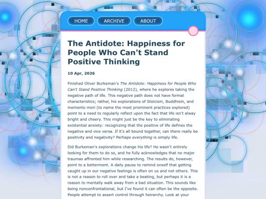 posts/2026-04-10-The-Antidote-Happiness-for-People-Who-Cant-Stand-Positive-Thinking screenshot