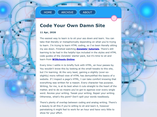 posts/2026-04-11-Code-Your-Own-Damn-Site screenshot