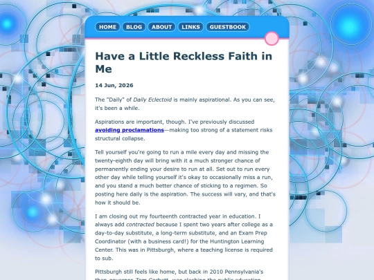 posts/2026-06-14-Have-a-Little-Reckless-Faith-in-Me screenshot