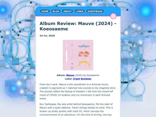 posts/2026-07-24-Album-Review-Mauve-2024-Koeosaeme screenshot