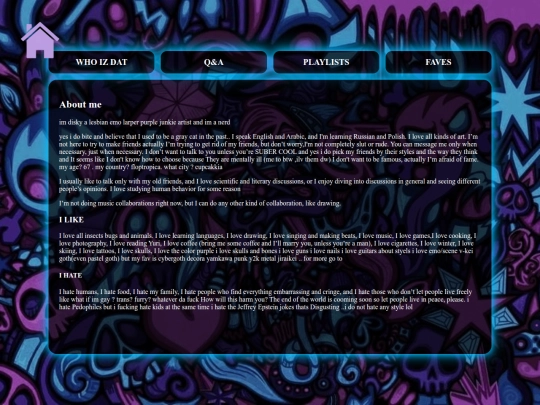 aboutme/aboutme screenshot