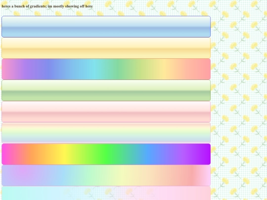 gradients screenshot