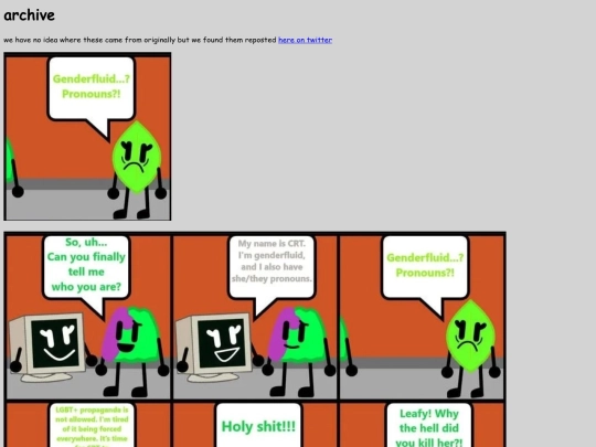 archive screenshot