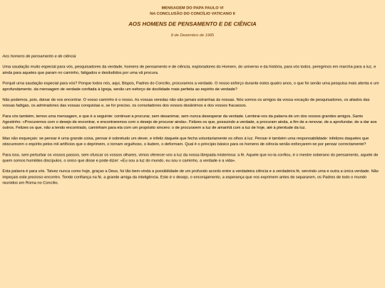 doc/Mensagem-do-Concílio-Vaticano-II screenshot