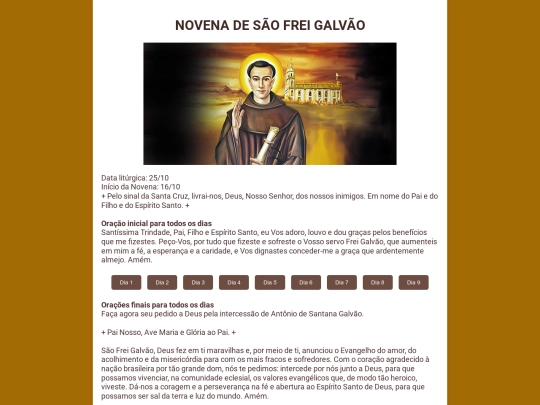 novena-frei-galvao screenshot