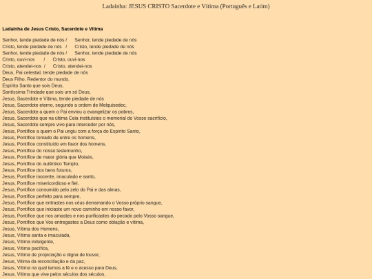 outros/Ladainha-de-Jesus-Cristo-Sacerdote-e-Vítima screenshot
