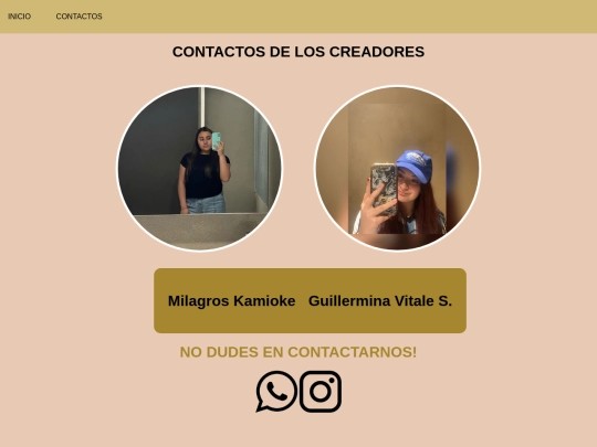 página web/c screenshot
