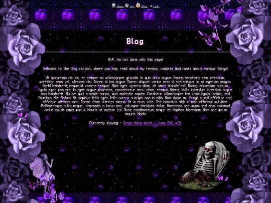 blog screenshot