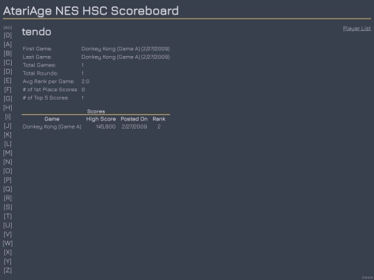 Players/tendo screenshot