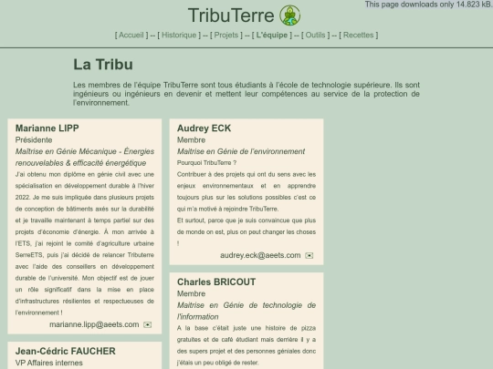equipe screenshot