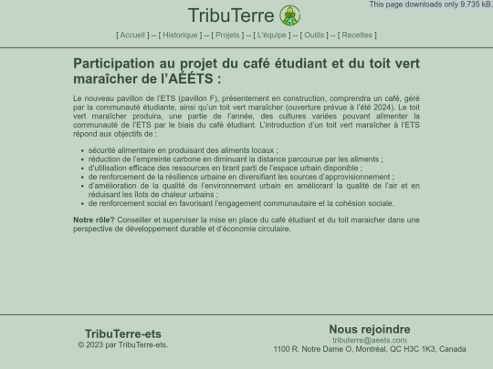 projects/cafe_etudiant screenshot