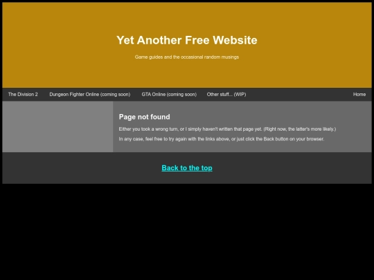 not_found screenshot