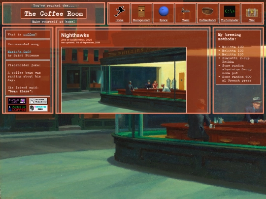 coffee screenshot