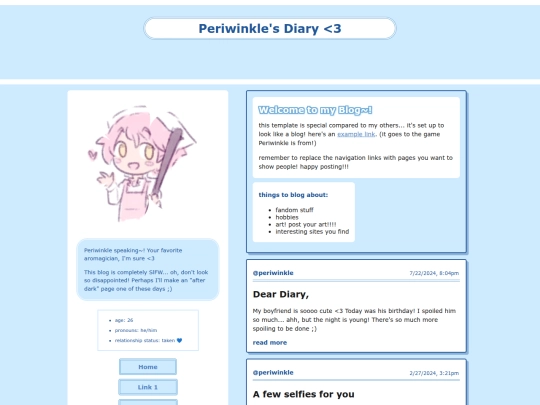 blog screenshot