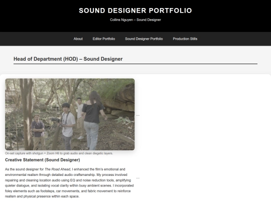 sound screenshot