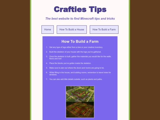 How To Build a Farm screenshot