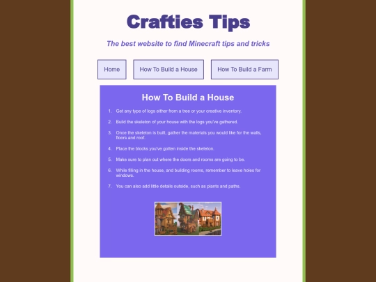 How To Build a House screenshot