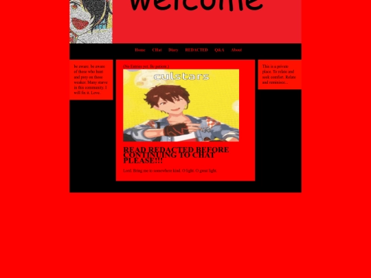 diary screenshot